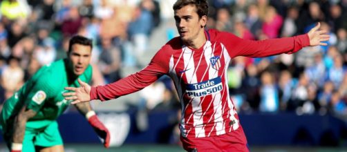 Antoine Griezmann anotando un gol