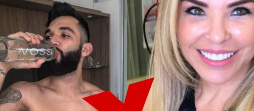 Jonathan Costa e Ver&ocirc;nica Costa: m&atilde;e filho n&atilde;o se entendem financeiramente