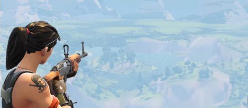 The Hunting Rifle in 'Fortnite' - (Image Credit: Muselk/YouTube screencap)