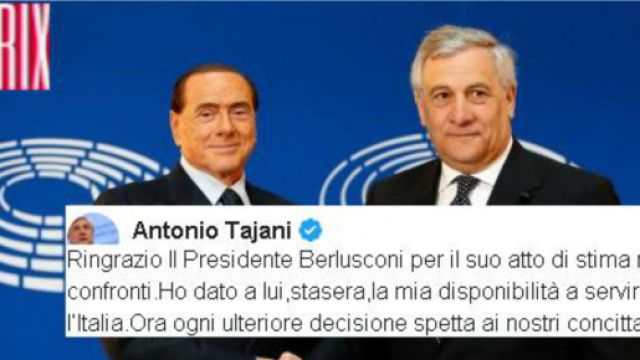 #Antonio Tajani &egrave; il candidato-leader di #Forza Italia. #BlastingNews