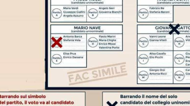 Politiche 2018: come si vota con la nuova scheda elettorale - bolognatoday.it
