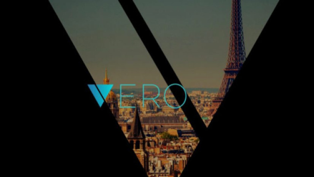 Vero, Introducing a social network that lets you engage fans like you do in real life (Font: WickerWood)
