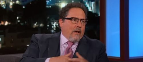 Jon Favreau tells Kimmel the humble beginnings of his career. [Image via Jimmy Kimmel Live/YouTube screencap]