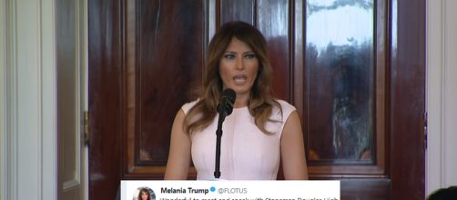 Melania Trump on Twitter, via YouTube