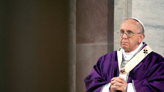Papa Francesco presente alla terza predica di Quaresima - miopapa.it