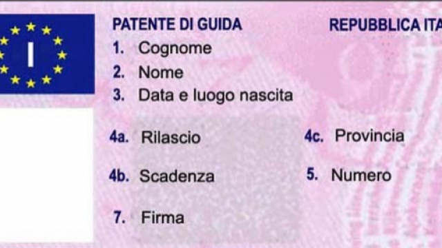 Patenti di guida non a norma: l'Italia a rischio multa