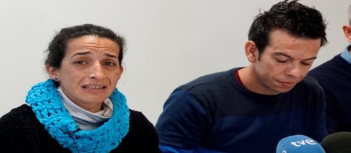 Los padres de Gabriel, en una rueda de prensa