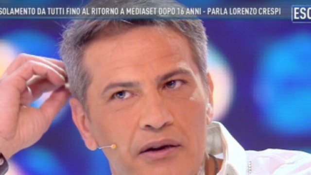 Lorenzo Crespi ha raccontato il suo dramma a Domenica Live