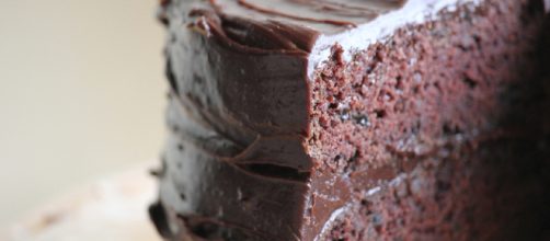 Deliciosa torta h&uacute;meda de chocolate