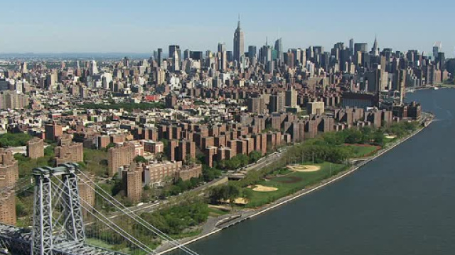 Bridge / East River / New York City / USA / Aerial | HD Stock ... - framepool.com