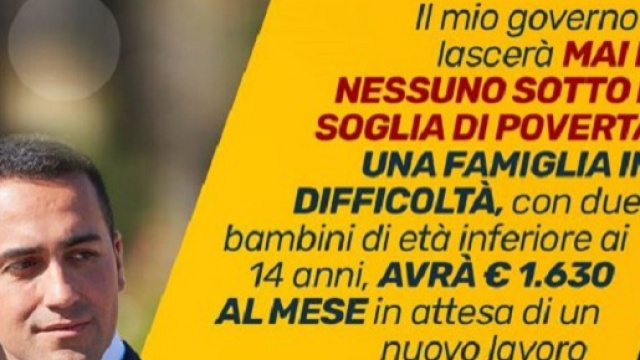 Ecco come sar&agrave; finanziato il reddito di cittadinanza