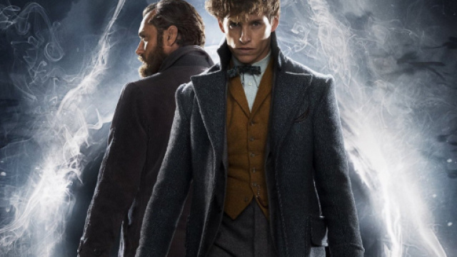 Jude Law(Silente) ed Eddie Redmayne(Scamander) nel nuovo film di J.K. Rowling, spin-off di Harry Potter.