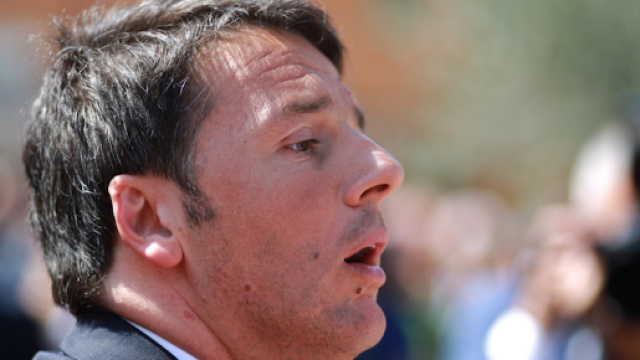 L'ex presidente del Consiglio, Matteo Renzi