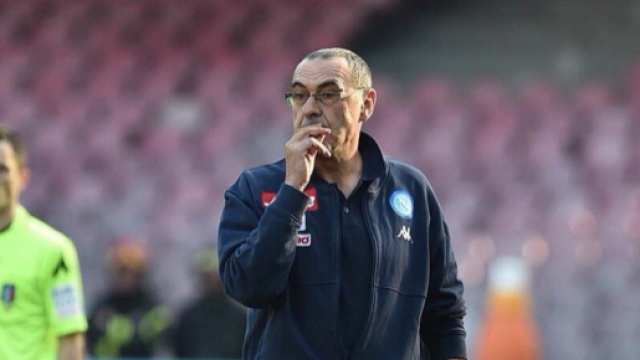 Maurizio Sarri (fonte foto: SSC Napoli Facebook Official Account)