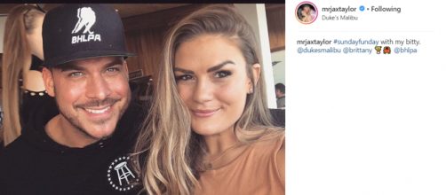 Jax Taylor and Brittany Cartwright on a date in Malibu last week. (Image Credit: Jax Taylor/Instagram)