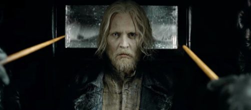 Johnny Depp caracterizado como Gellert Grindelwald en 'Animales Fant&aacute;sticos: Los cr&iacute;menes de Grindelwald'
