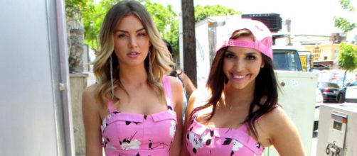 Lala Kent and Scheana Marie at SUR Restaurant. [Photo via Instagram]