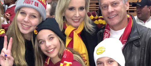 The Beadors attend a USC football game. [Photo via Instagram]