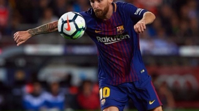Lionel Messi, attaccante del Barcellona