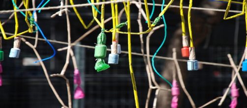 Aspecto de los elementos pirot&eacute;cnicos de la masclet&agrave;. Public Domain.