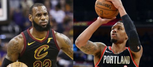 LeBron James appreciates Damian Lillard - (Image: Cavs/YouTube)