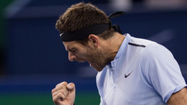 Juan Martin Del Potro sans souci face &agrave; Julien Benneteau (6-4, 6-4 ... - eurosport.fr