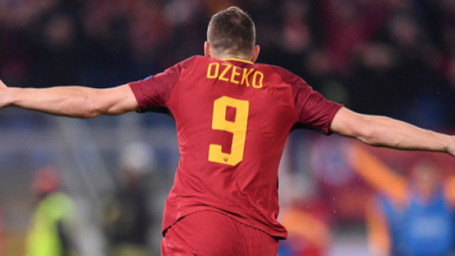 Edin Dzeko, attaccante della Roma
