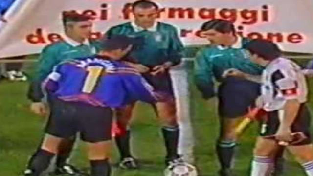 Una foto dell'ultimo Foggia-Cesena, disputato allo Zaccheria il 21 dicembre 1996