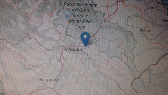 L'epicentro della scossa di terremoto &egrave; stato localizzato a 6 chilometri da L'Aquila