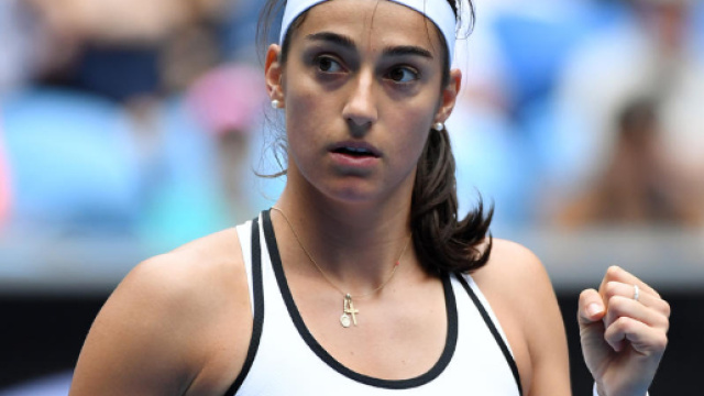 Caroline Garcia d&eacute;rape encore &agrave; Duba&iuml; - francetvinfo.fr