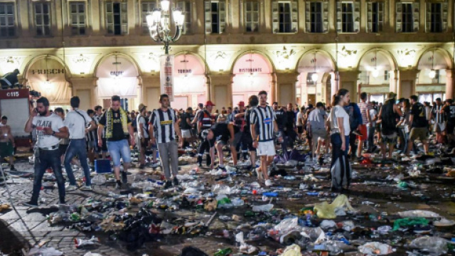 Torino, ecco cos'ha causato la ressa durante la finale della Juventus (foto - lastampa.it)