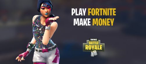 Make money playing "Fortnite Battle Royale." Image Credit: Own work