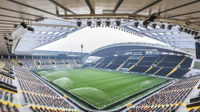 Dacia Arena, stadio in cui ieri ha ospitato Udinese-Sassuolo.