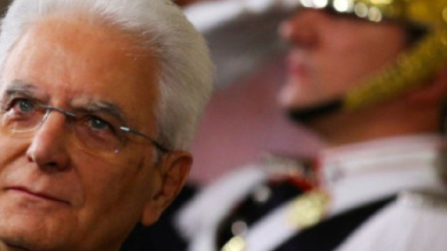 Il Presidente della Repubblica Sergio Mattarella