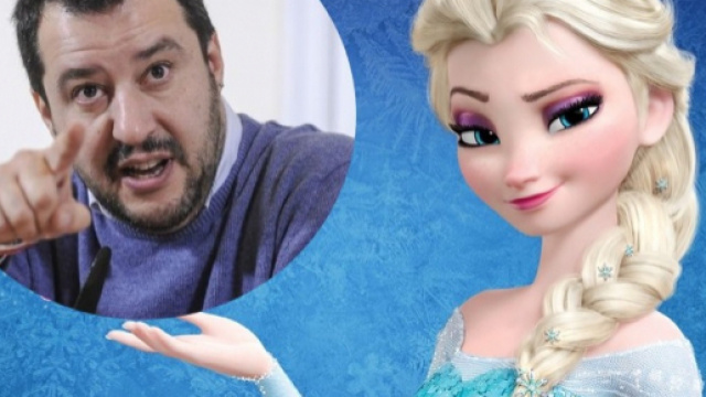 Matteo Salvini: 'Elsa non deve diventare lesbica'