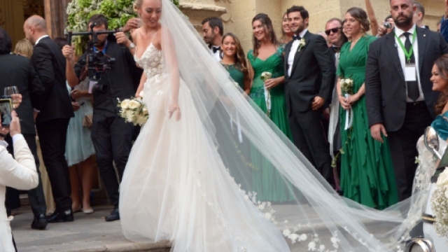 Il matrimonio della figlia di Albano e Romina.