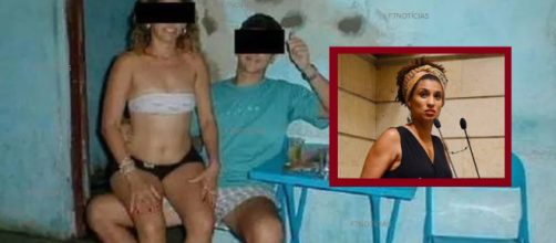 Imagem se espalha como se fosse Marielle e Marcinho VP (Foto: Reprodu&ccedil;&atilde;o)