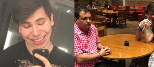 O rapaz ainda fez uma linda declara&ccedil;&atilde;o para a namorada (Reprodu&ccedil;&atilde;o- Instagram)