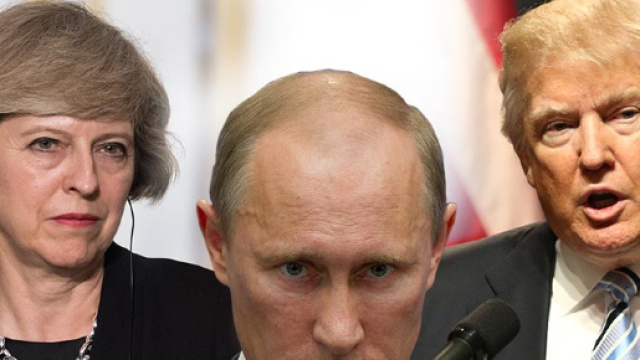 L'Occidente di Donald Trump e Theresa May contro la Russia di Vladimir Putin - executivegrapevine.com