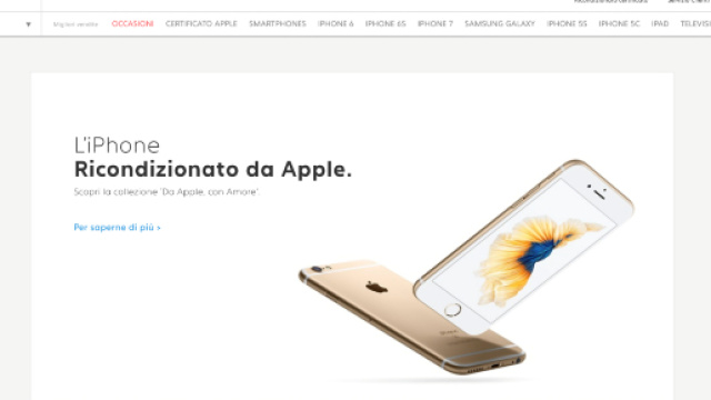 Un iPhone ricondizionato da Apple sul sito di Back Market