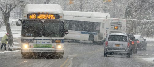 Snowstorm in New York City in 2013 (Image credit - Marc A. Hermann, Wikimedia Commons)