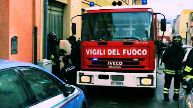L'intervento di Polizia e Vigili del Fuoco ha evitato il peggio a Pirri.