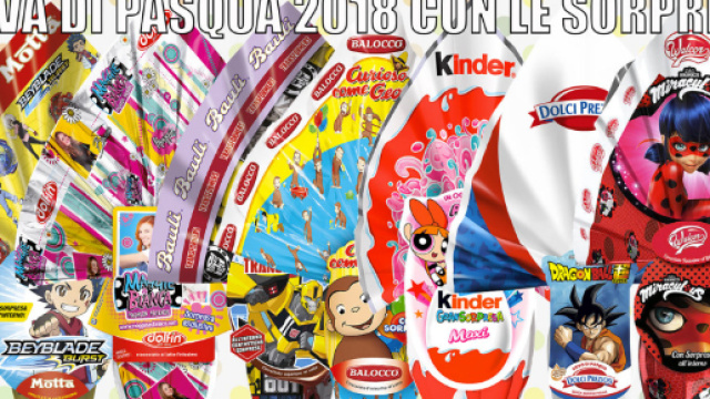 Prezi Uova di Pasqua 2018: confronto costi