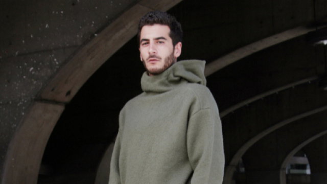 Zeu lors du shooting pour le magazine SHOES UP