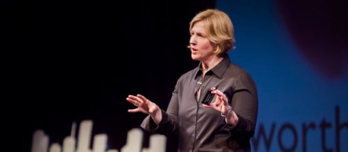 Bren&eacute; Brown, a world-renown shame researcher. [Image via: Master Presenting - masterpresenting.com]