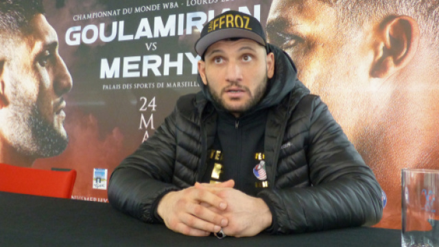 Arsen Goulamirian, le 21 mars 2018 &agrave; la Villa M&eacute;diterran&eacute;e, &agrave; Marseille (Cr&eacute;dit : Alexandre Boero)