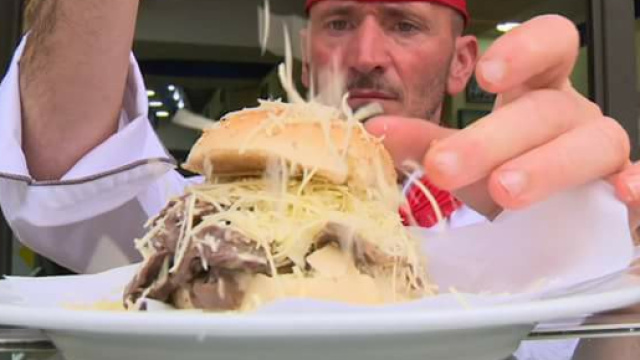 Nino 'u ballerino e il suo panino con milza