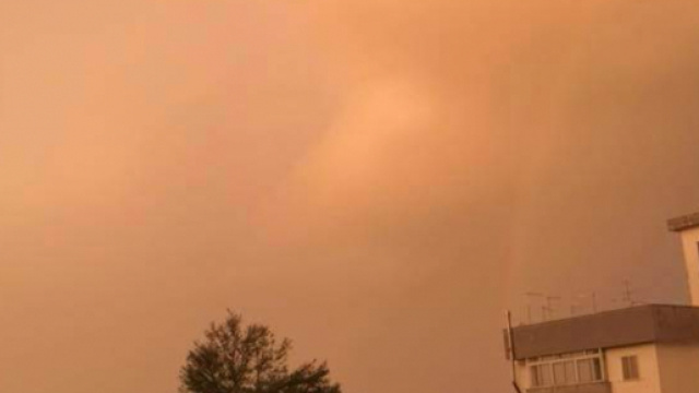 Sabbia dal Sahara sul Salento.