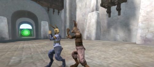 Overgrowth offers many Ninja Rabbit opportunities. [image source: Pitstop Head2/YouTube screenshot]