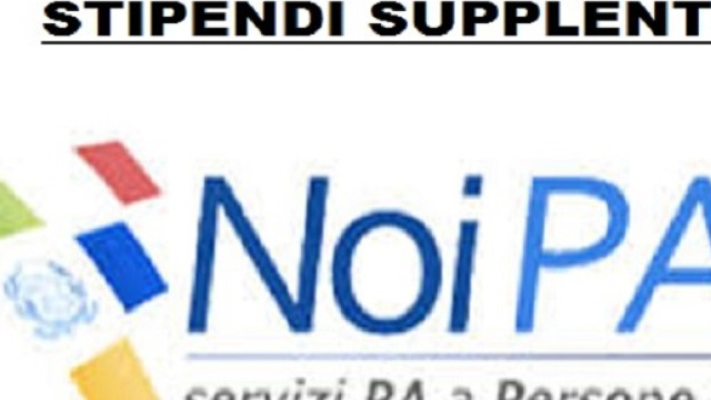 NoiPa, per stipendio supplenti ci sar&agrave; doppia emissione speciale